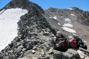 Testing the Bobcat Cooking System, Glen Pass, - 12,000 feet